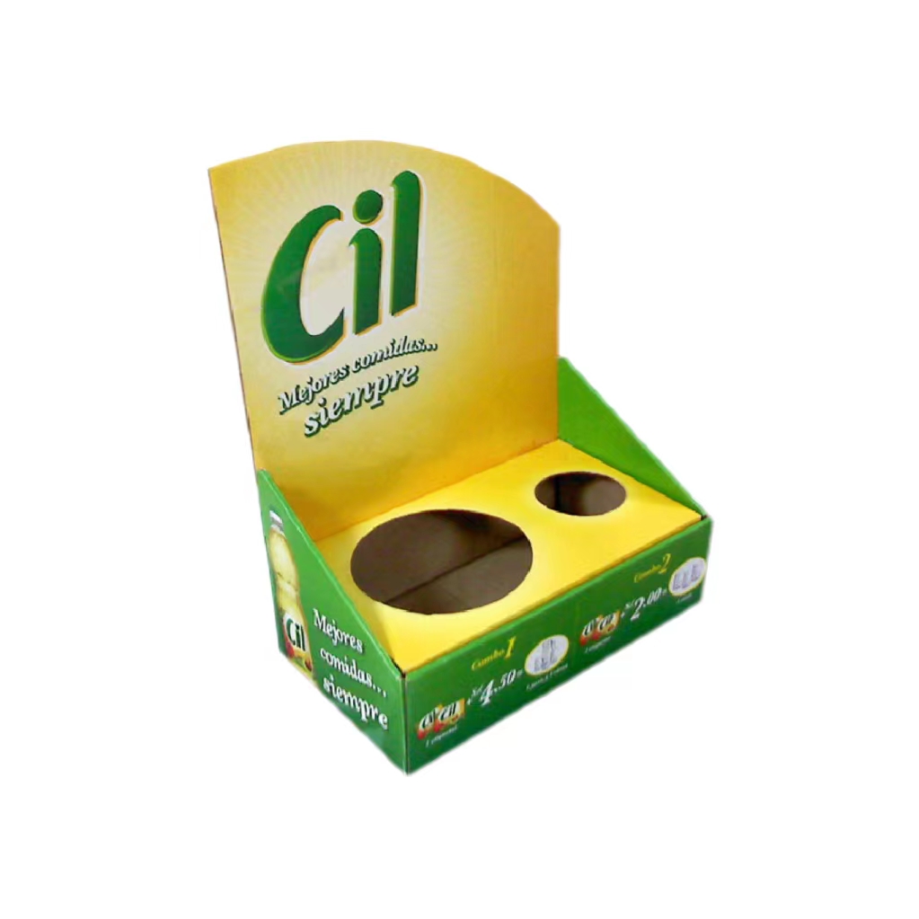 超市促銷定制水杯展示盒