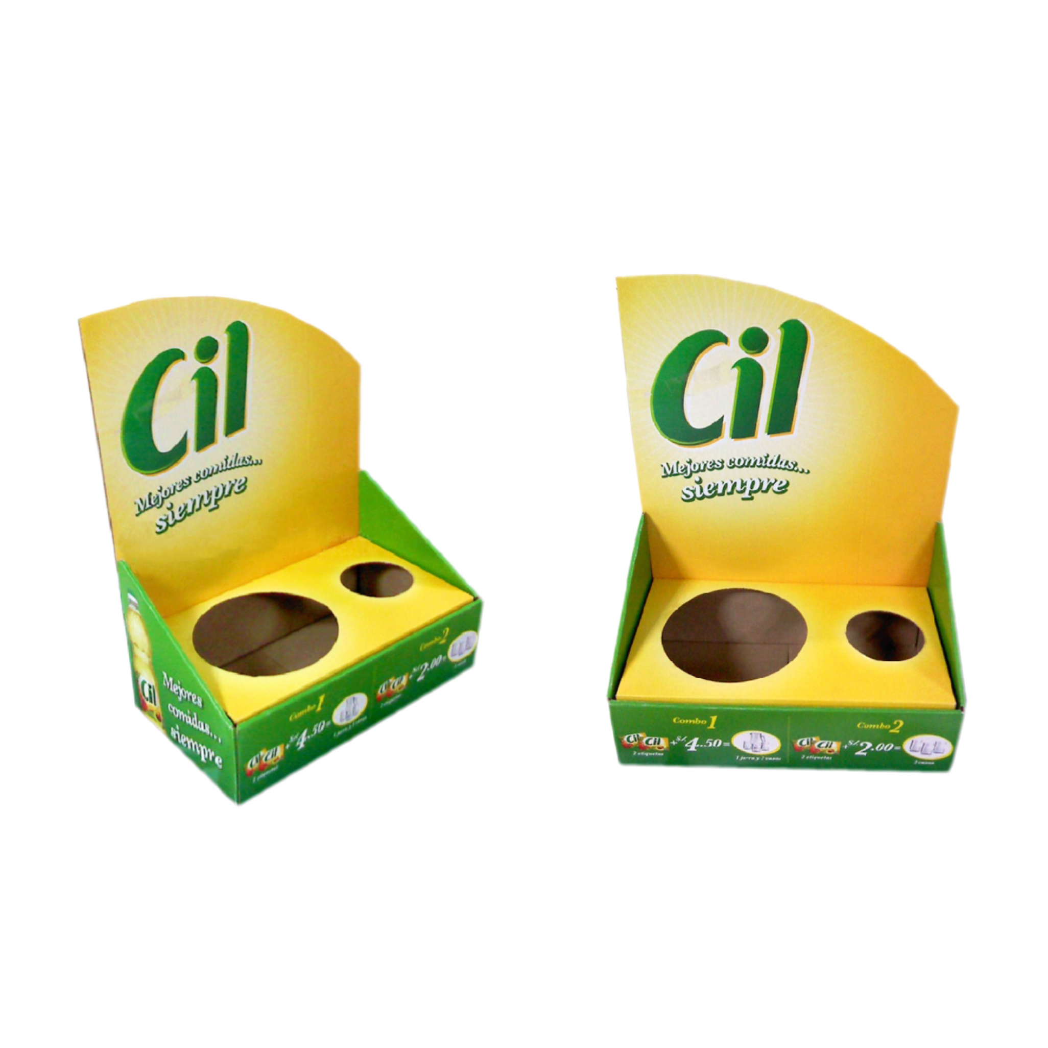 超市促銷定制水杯展示盒