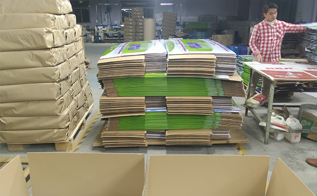 英利印刷彩箱出貨