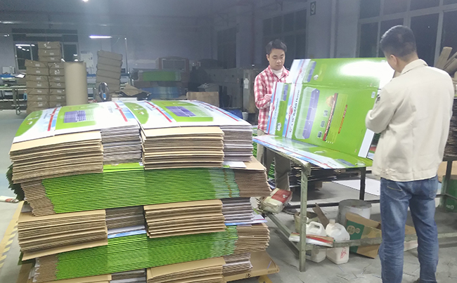 英利印刷彩箱出貨