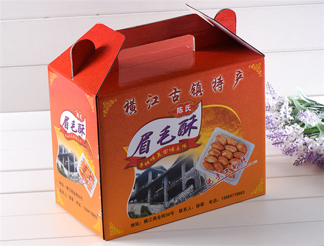 講述彩盒的制作過程