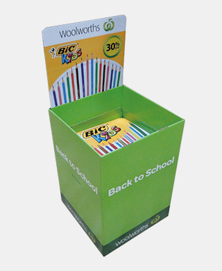 超市紙堆頭定做