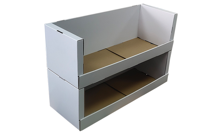 多層疊加紙展示盒