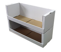 多層疊加紙展示盒