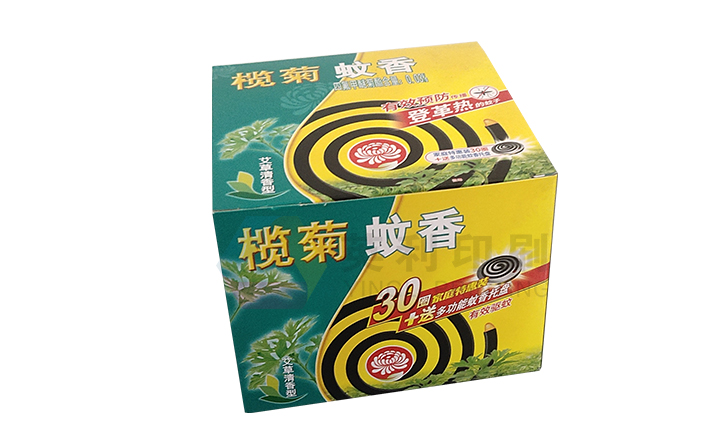 蚊香包裝盒印刷(圖1)
